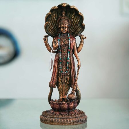 Lord Vishnu Handcrafted Statue | Divine Protector & Preserver 🕉️