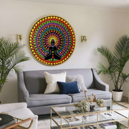 Round Wall Painting